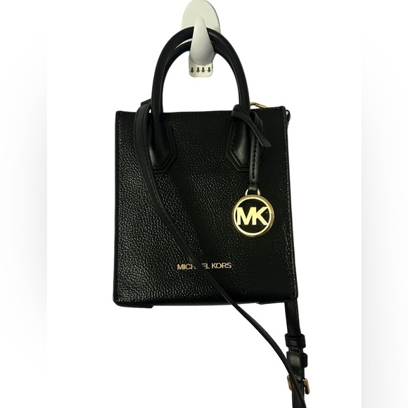 Michael Kors Mercer Women's Extra Small Pebbled Leather Crossbody Bag - Picture 1 of 10